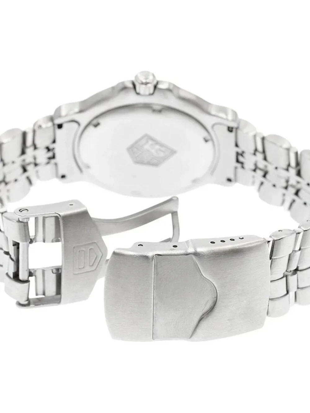 TAG HEUER 6000 series WH1113-K1 Date Silver Dial Quartz Men's Watch